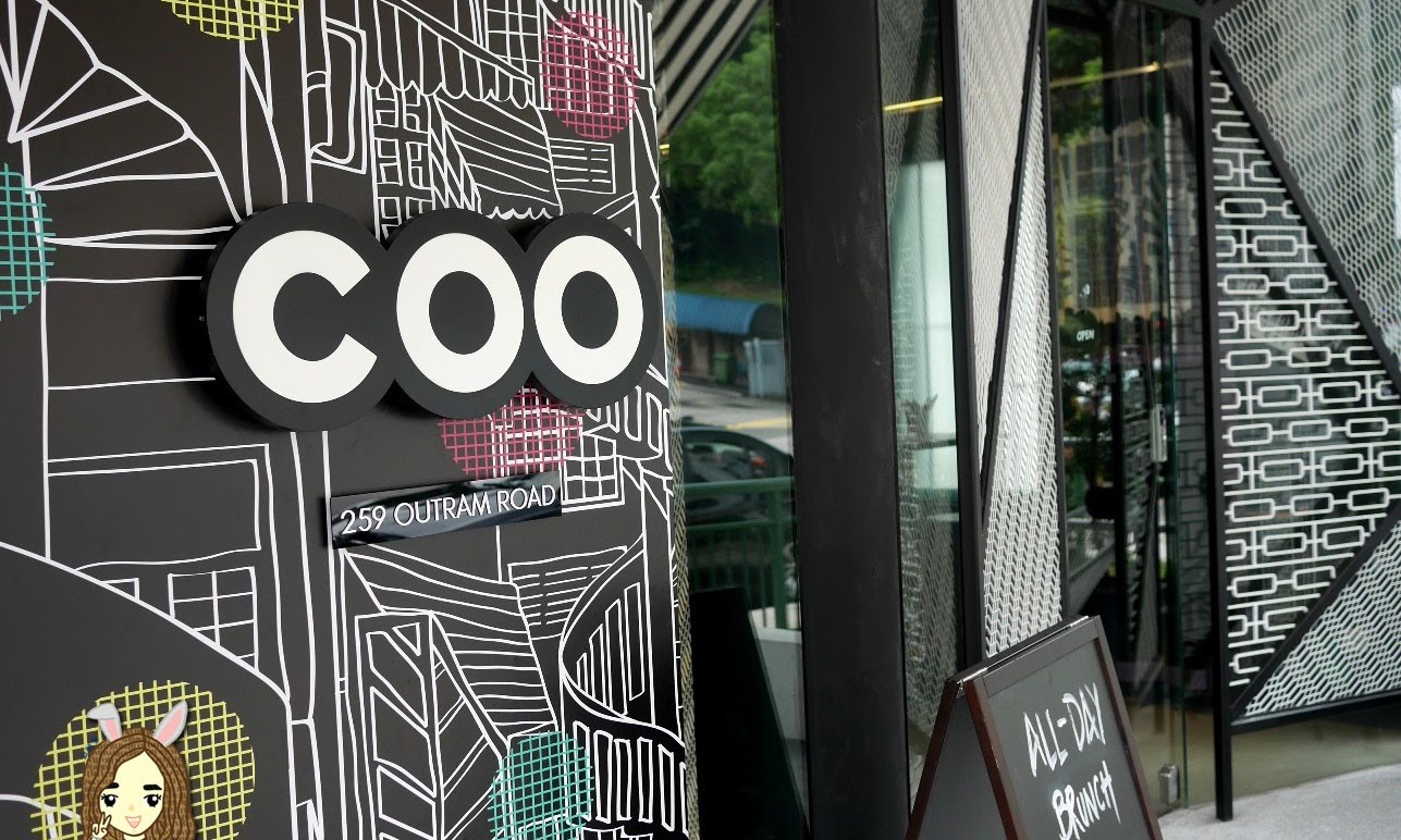 Eating at newly opened COO Bistro & Boutique Hostel in Tiong Bahru