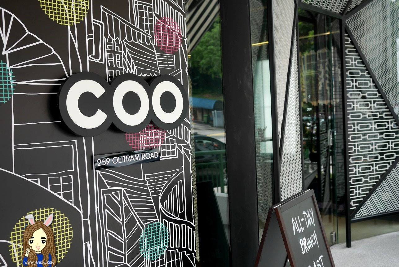 Eating at newly opened COO Bistro & Boutique Hostel in Tiong Bahru