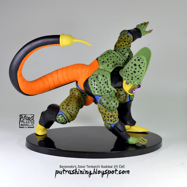 Banpresto Zokei Tenkaichi Budokai #5 Cell Review by Putra Shining