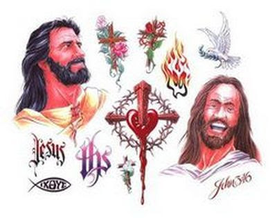 Jesus Tattoos Design