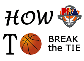 List of Ways to Break 3 or More Way Tie in the PBA