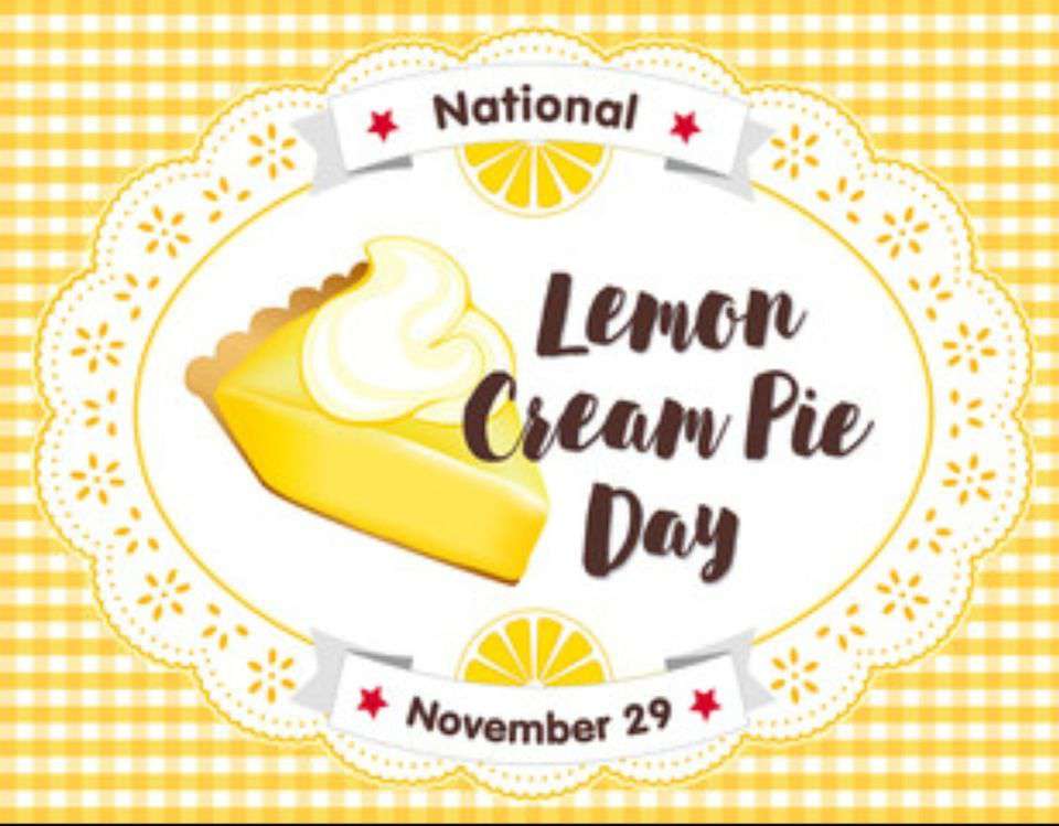 National Lemon Cream Pie Day Wishes pics free download