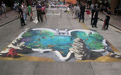 3d pavement art