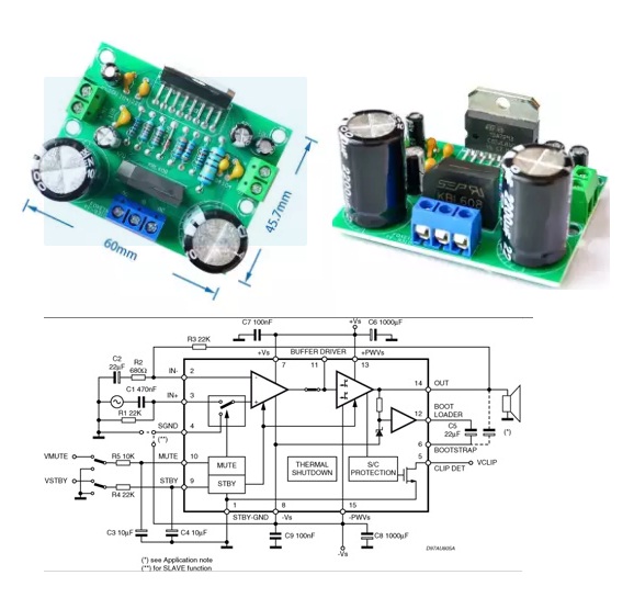 Pcb Tda7297 Amplifier Circuit Diagram - Pcb Circuits