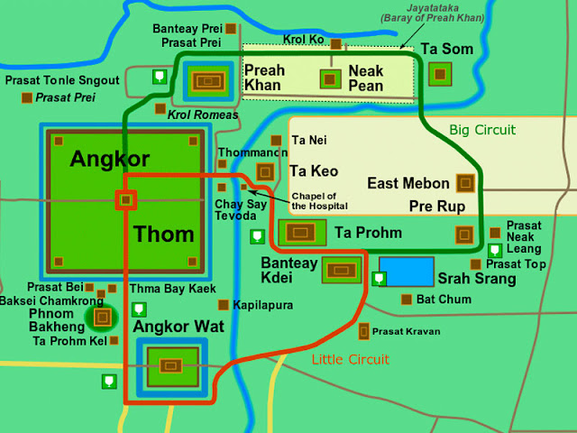 Vamos a empezar la visita a Angkor Wat