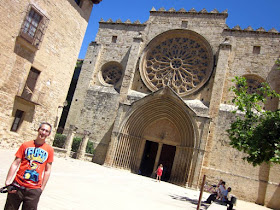 Monasterio de Sant Cugat cerca de Barcelona