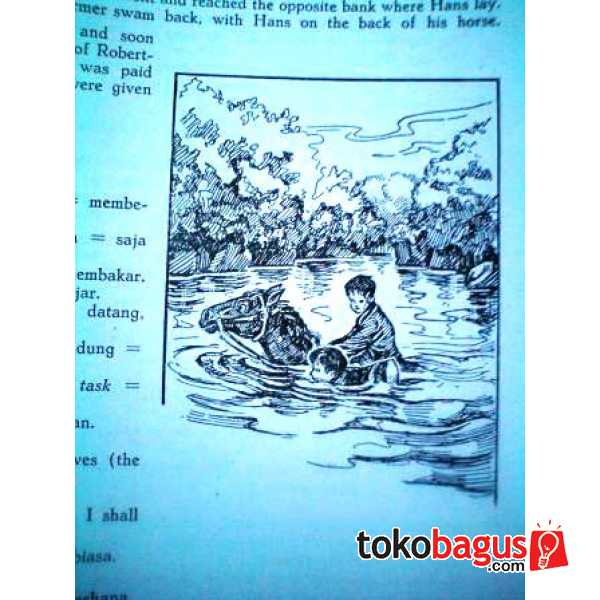 Buku Antik Bahasa  Inggris  Th 1954 1955 Agen Barang Antik