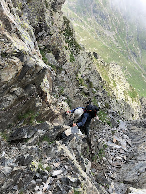 Another steep part just above Lago di Coca.