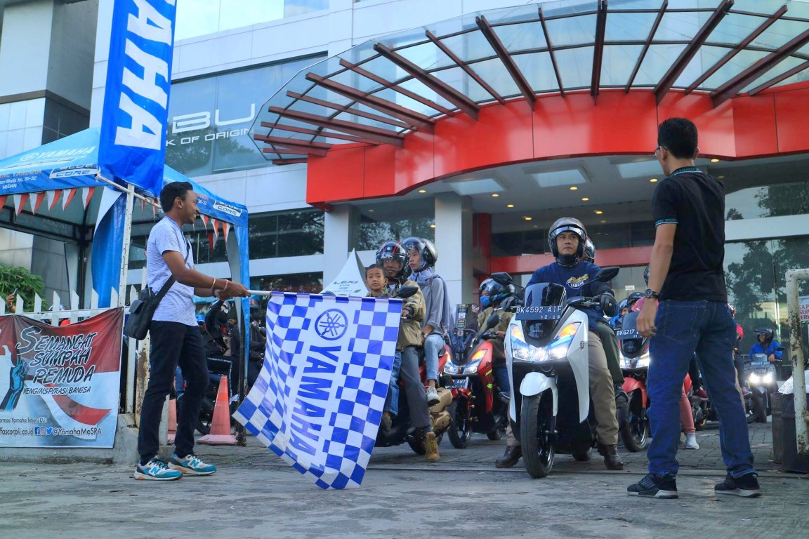 Intip Keseruan Touring Yamaha Lexi Ke Pariban Sidebuk Debuk