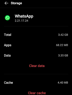 WhatsApp Storage by Sai Kiran Tech