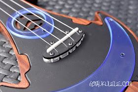 Antica Ukuleleria UFOS Tenor Ukulele bridge