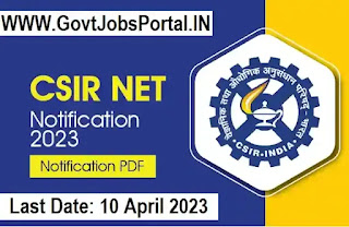 CSIR NET June 2023 Application Form