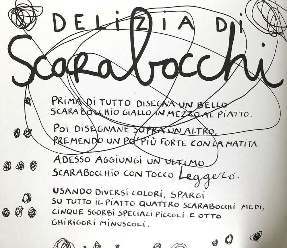 la cucina degli scarabocchi