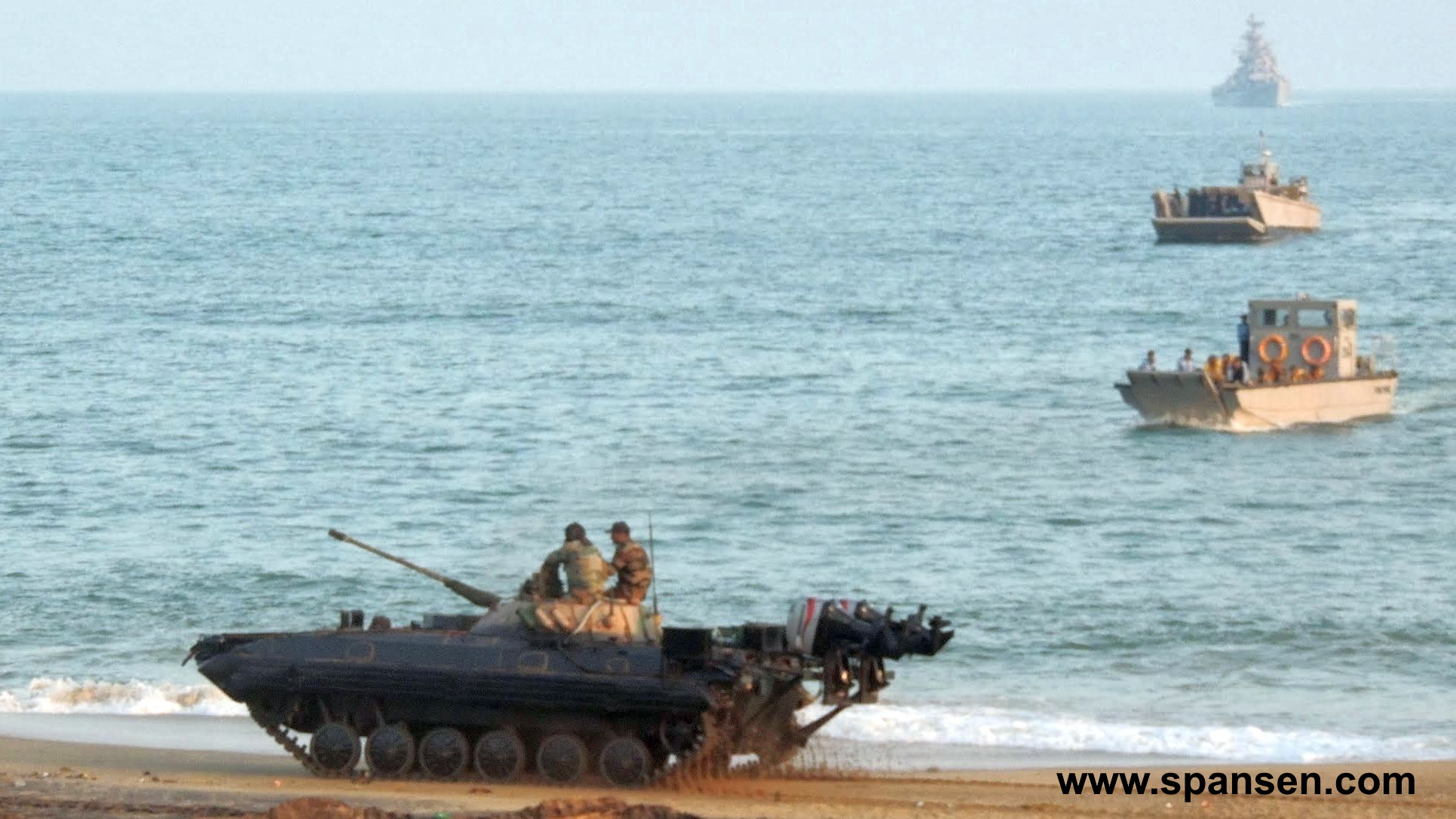 Indian Army BMP-2 ICV - Outboard Motors - 02-01