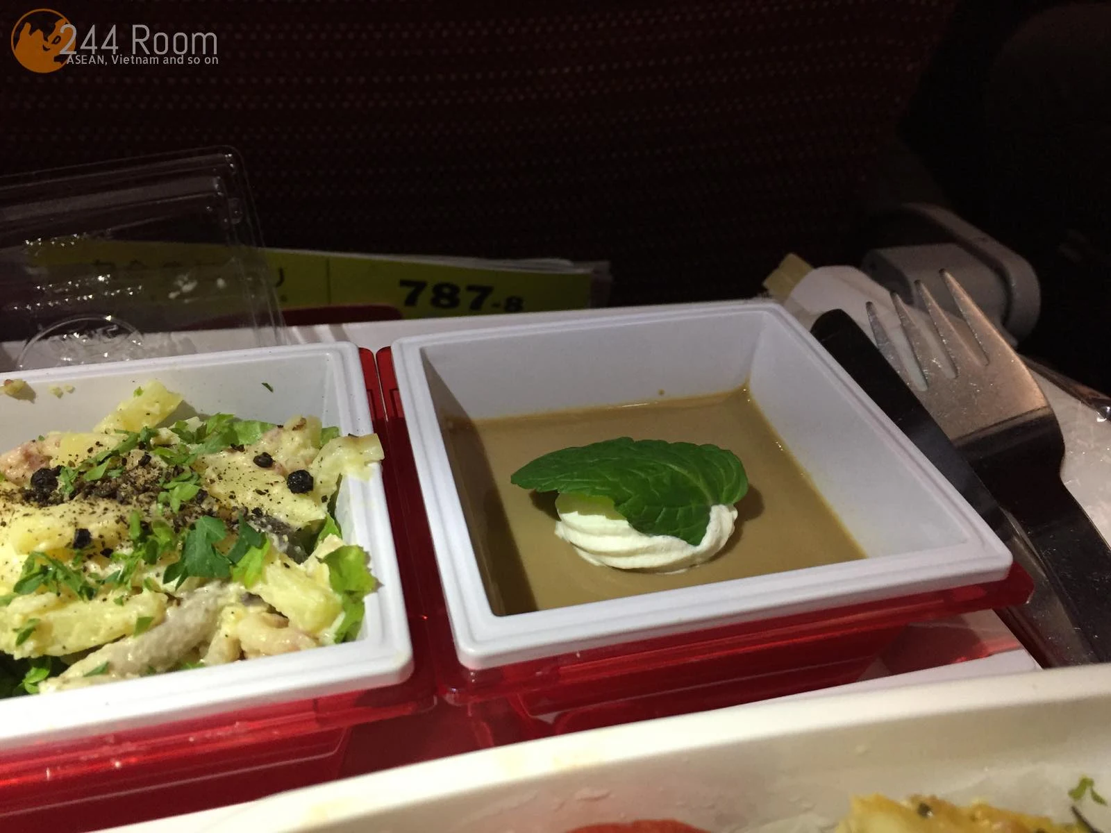 JALJL752機内食（朝食）　Jal in-flight meal4