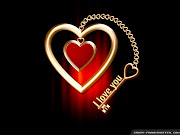 i love you is the key HD wallpaper (love you heart hd wallpaper )