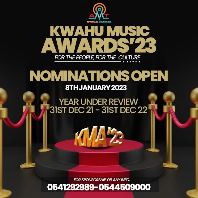 How To File A Nomination For The 2023 Kwahu Music Awards.