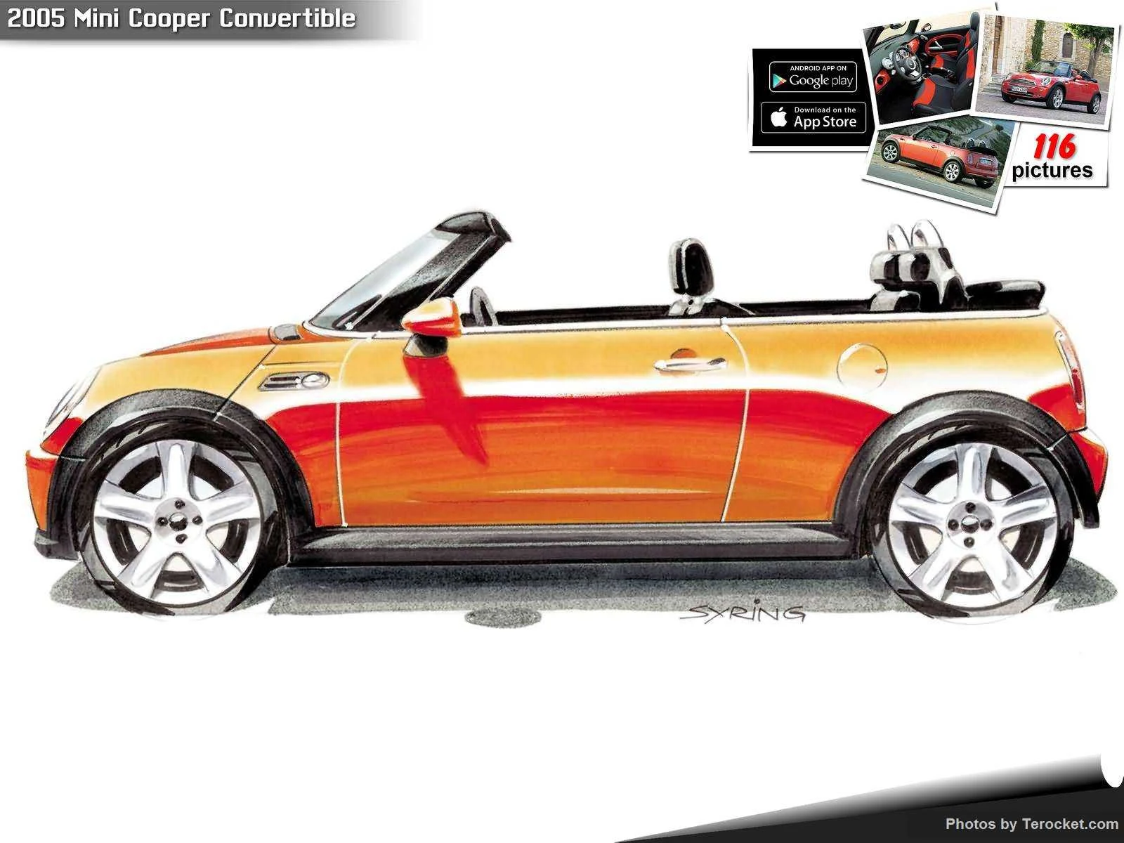 Hình ảnh xe ô tô Mini Cooper Convertible 2005 & nội ngoại thất