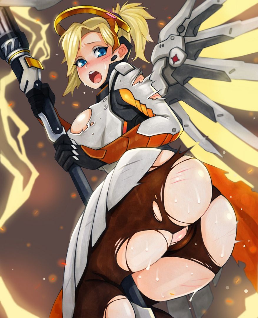  gambar hentai karakter game overwatch,mercy.overwatch porn,nsfw art,animasi porno toket gede,pamer memek