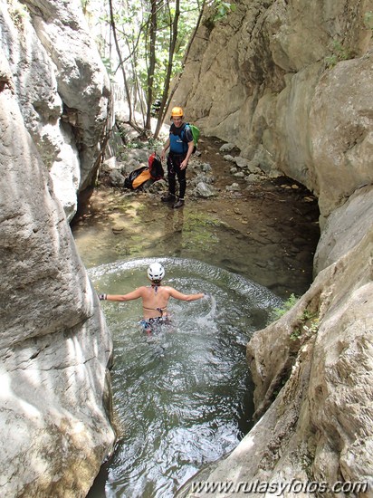 Barranco del Cambullon de Velez