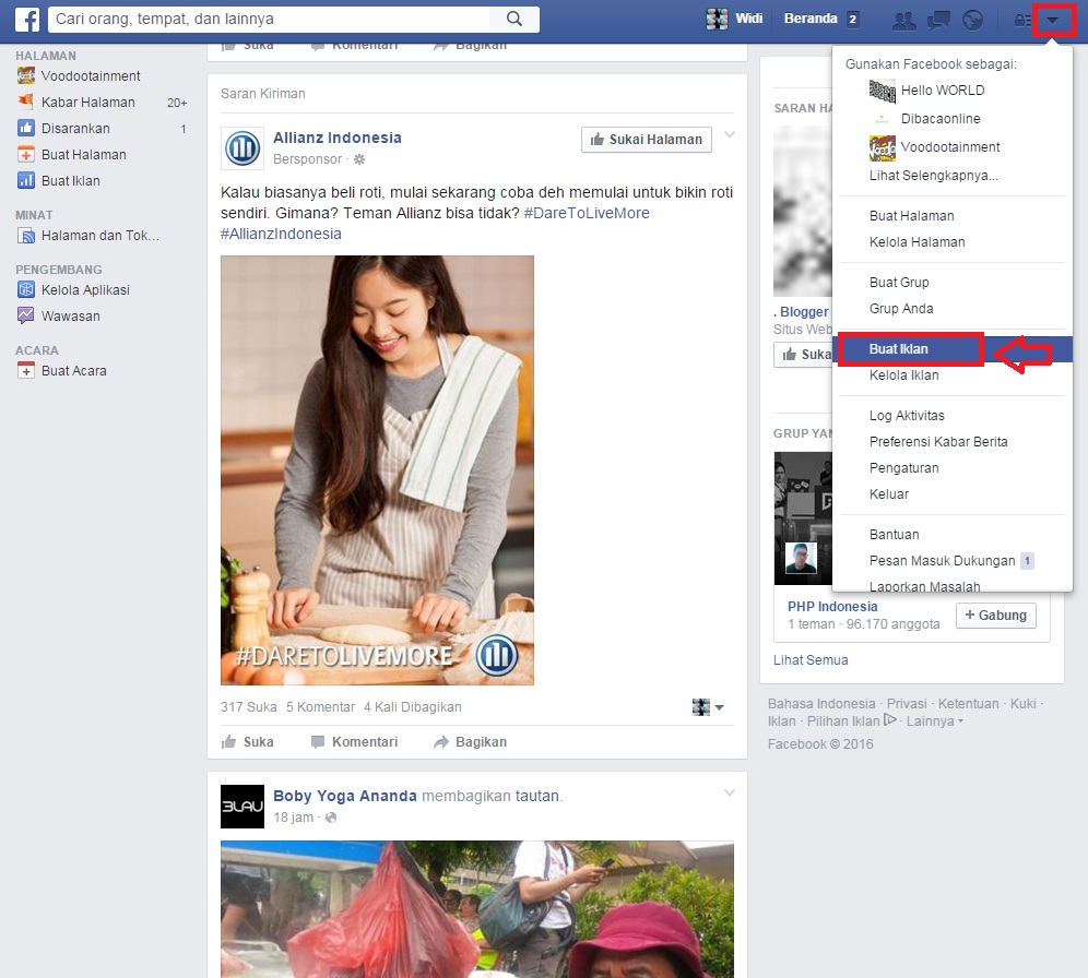 Cara Pasang Iklan di Instagram Dengan Mudah Lewat Facebook 