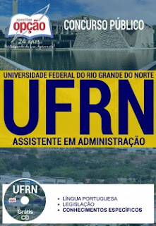 apostila assistente administrativo ufrn 2017