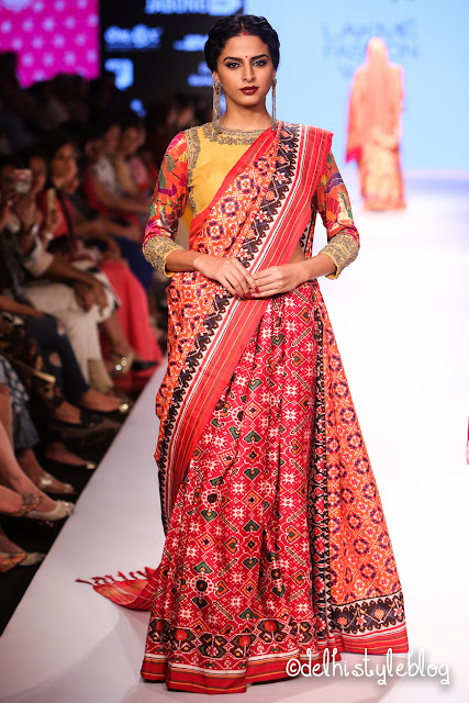 Gaurang Shah LFW AW15 Samyukta Varanasi handloom