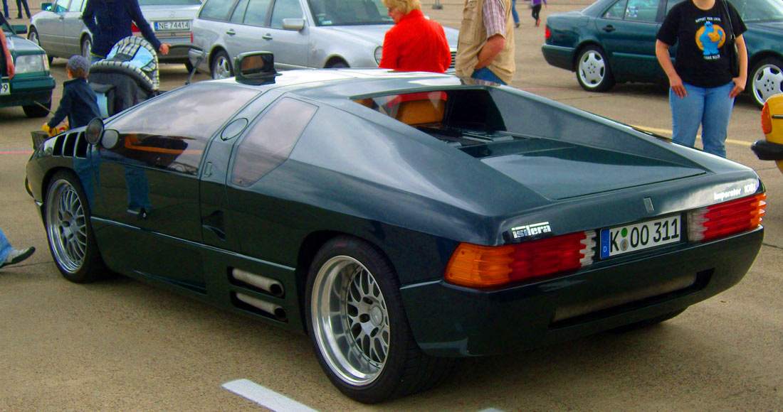 80s Isdera Imperator This car have MercedesBenz engine with power 301 kW 