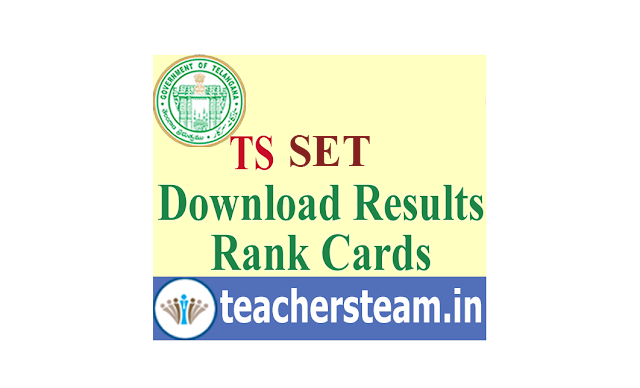 Download TS SET Results Rank Cards