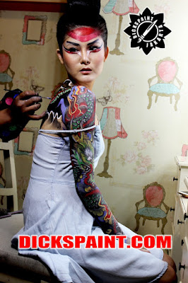 Body Painting Dragon Jakarta