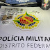 Os policiais militares do Grupo Tático Operacional do 13º Batalhão (Gtop 33), apreenderam um adolescente por ato infracional análogo ao tráfico de drogas em Sobradinho