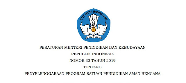  Permendikbud Nomor 33 Tahun 2019 tentang SPAB  