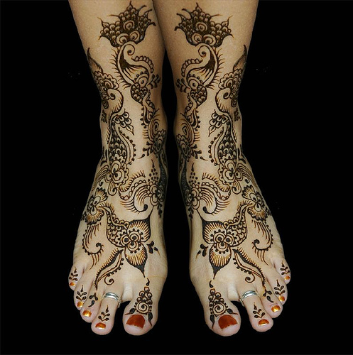 Assyrian inspired henna design Henna by Alison