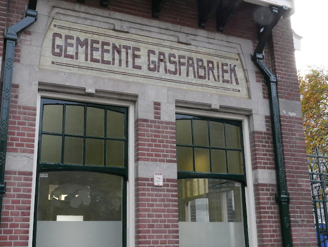 Aanwijsplaat Den Haag, 'Gemeente Gasfabriek'