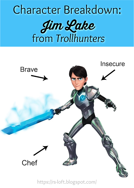 Character Breakdown: Jim Lake from Trollhunters