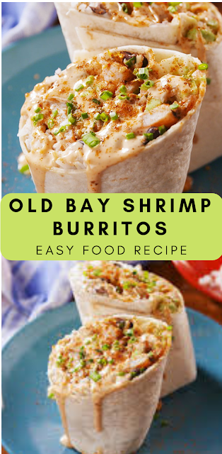 Old Bay Shrimp Burritos