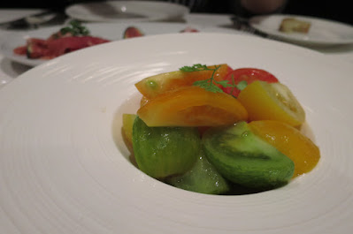 Gattopardo Ristorante di Mare, heirloom tomato salad