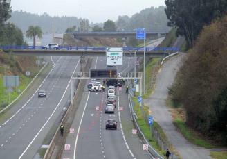 Finalizan las mejoras en el firme de la carretera entre Sanxenxo y Portonovo