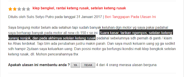 Masalah Honda CB150R Bunyi Tek tek Pada Mesin Dan Cara Mengatasinya