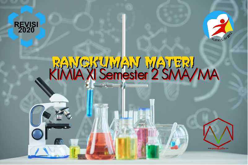 Rangkuman Materi Kimia Kelas XI Semester 2 Kurikulum 2013 Revisi 2020