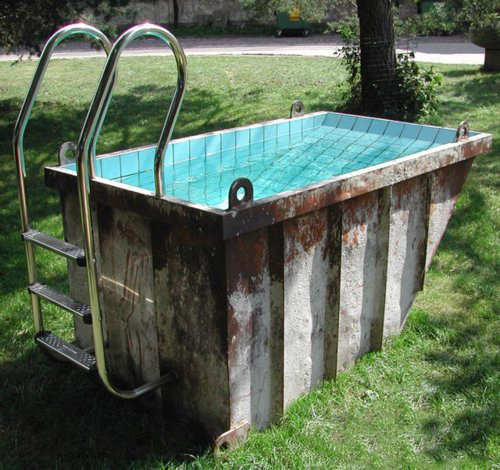 DIY  Swimming Pool  很酷的自製游泳池