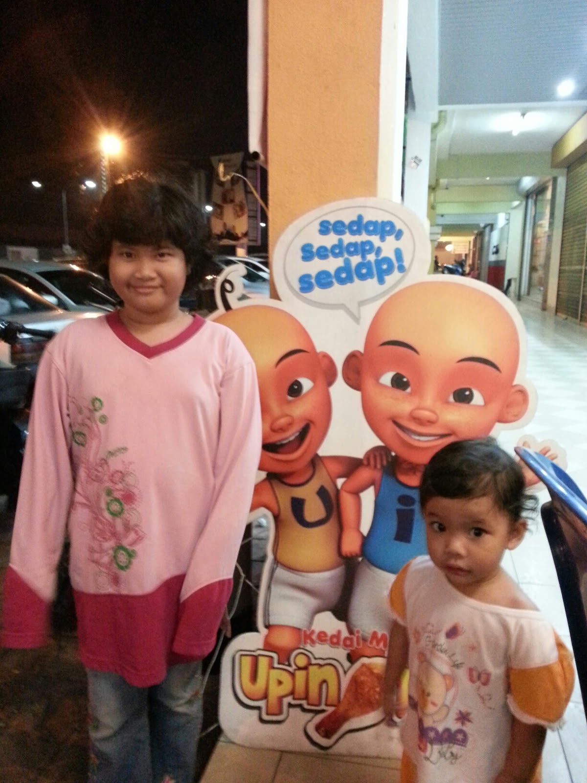 The blogger side of me Birthday Upin Ipin style