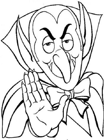 Halloween Coloring on Halloween Coloring Pages  Halloween Vampire Coloring Pages
