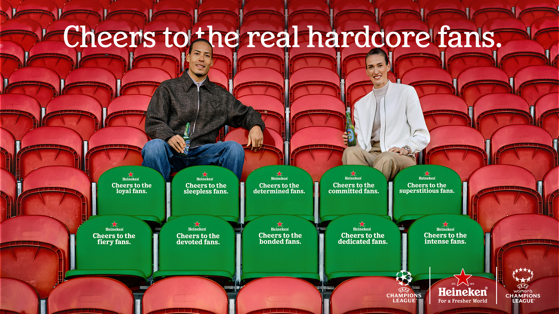 Heineken Says 'Cheers To The Real Hardcore Fans' with Virgil van