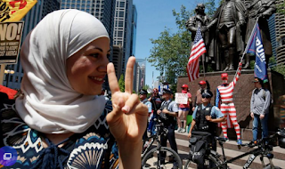 Anti-Muslim rallies across US denounced by civil rights groups