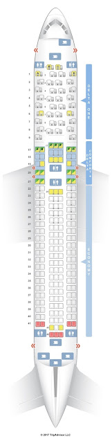 Seat Map Delta Boeing 767 300ER 76T 76W from Delta boeing 767-300 seat map, Delta Boeing 767-300 Seat Map, Delta 767-300 Seat Map