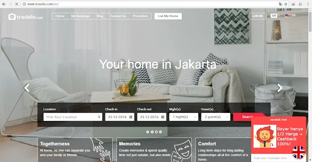 Aplikasi Travelio.com Memudahkan Kamu Untuk Memilih Apartemen dekat Kampus Impian