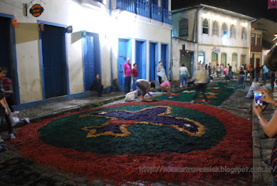 Tapetes - Semana Santa Ouro Preto