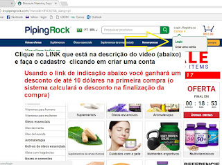 Como comprar no site da Piping Rock, estando no Brasil! 