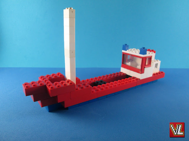 Barco em LEGO vintage